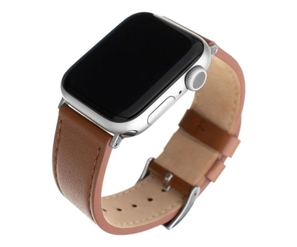Pasek i akcesoria do zegarków FIXED Leather Strap do Apple Watch 44/45/46/49 mm brown